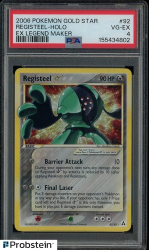 Registeel Gold Star on eBay