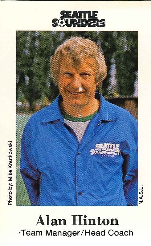Alan Hinton Seattle Sounders on eBay