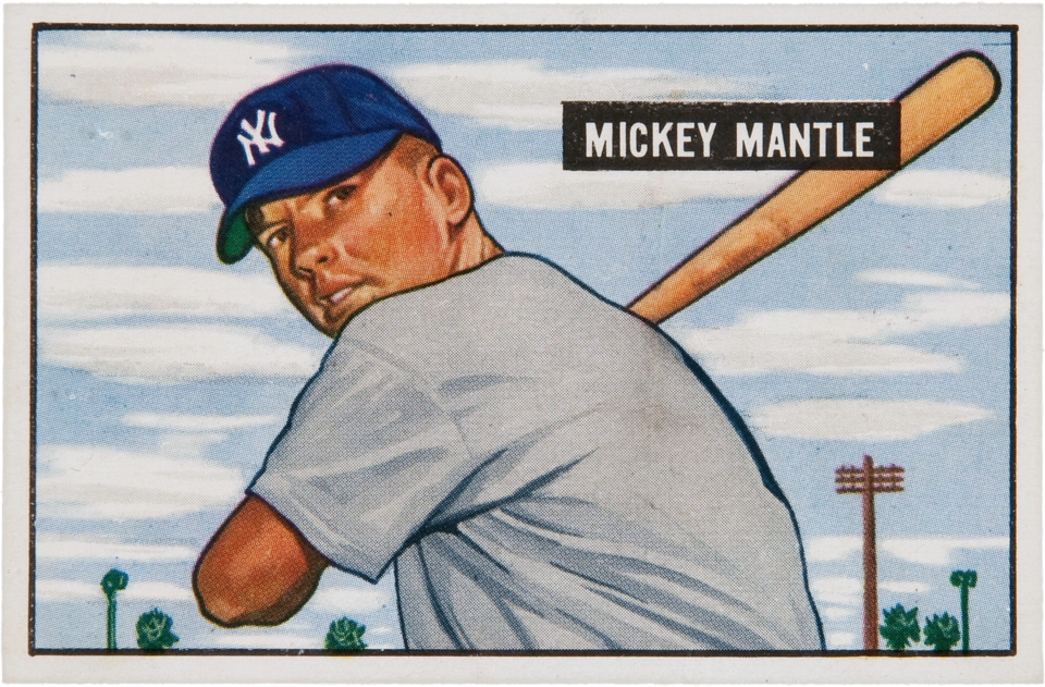 Mickey Mantle vintage on eBay